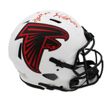 Kyle Pitts Signed Atlanta Falcons Speed Authentic Lunar NFL Helmet