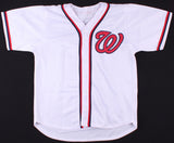 Jose Lobaton Signed Washington Nationals Jersey (PSA) Nats Catcher (2014-2017)