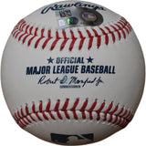 Julio Rodriguez Autographed/Signed Seattle Mariners OML Baseball MLB 46828