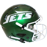 Joe Namath Autographed/Signed New York Jets 24 SpeedFlex Helmet Beckett 48609