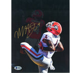 Mecole Hardman Signed Georgia Bulldogs Unframed 8x10 NCAA Photo - Black Backgrou