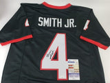 Nolan Smith Jr Signed Georgia Bulldog Jersey (JSA COA) 2022 Sophomore Linebacker