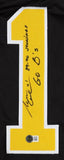 Rejean Lemelin Signed Bruins Jersey Inscribed 89-90 Jennings & Go B's (Beckett)