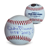 Eddie Murray Autographed MLB Signed Hall of Fame HOF 2003 Baseball Beckett COA