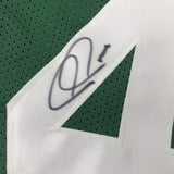 Autographed/Signed Paul Pierce Boston Green Basketball Jersey Beckett BAS COA