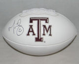 MARTELLUS BENNETT AUTOGRAPHED SIGNED TEXAS A&M AGGIES WHITE LOGO FOOTBALL JSA