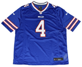 JAMES COOK AUTOGRAPHED BUFFALO BILLS #4 BLUE NIKE JERSEY BECKETT