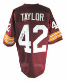 Charley Taylor Signed Washington Redskins Jersey Inscribed "HOF 84" (JSA COA) WR