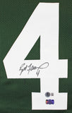 Brett Favre Authentic Signed Green Pro Style Jersey Autographed BAS Witnessed