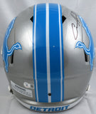 Aidan Hutchinson Autographed Detroit Lions F/S Speed Helmet- Beckett W Hologram