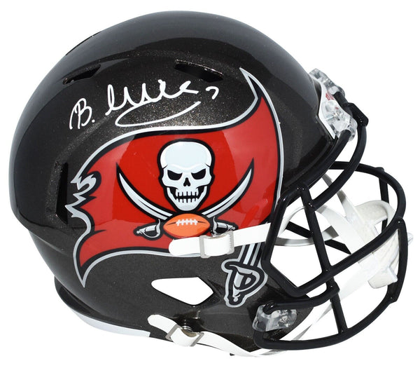 BUCKY IRVING SIGNED TAMPA BAY BUCCANEERS FULL SIZE SPEED HELMET BECKETT