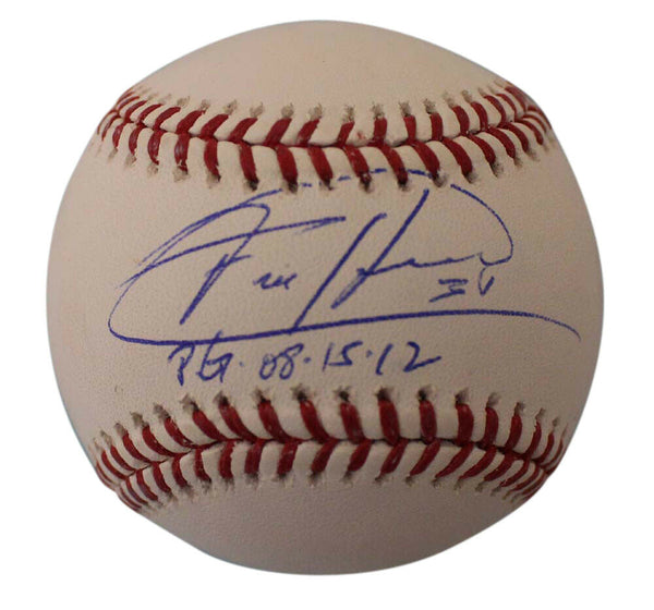 Felix Hernandez Autographed Seattle Mariners OML Baseball PG JSA 24154