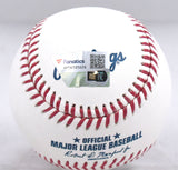 Dennis Eckersley Autographed Rawlings OML Baseball w/92 MVP/CY - Fanatics *Blue