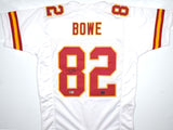 Dwayne Bowe Autographed White Pro Style Jersey - Beckett W Hologram *Black