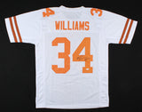 Ricky Williams Signed Texas Longhorns Jersey (JSA COA) Saints, Dolphins, Ravens