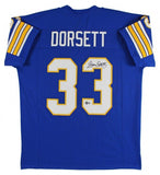 Tony Dorsett Signed Pitt Panthers Jersey (Beckett) 1976 Heisman Winner / Cowboys