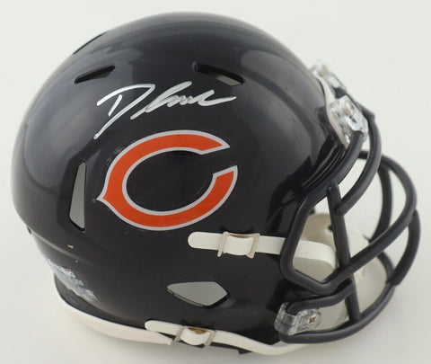 D'Andre Swift Signed Bears Speed Mini Helmet (JSA COA) Chicago's #1 Running Back