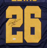 Jourdan Lewis Signed Michigan Wolverines Jersey (JSA COA) Dallas Cowboys D.B.