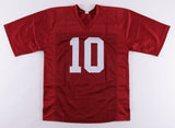 JoJo Earle Signed Alabama Crimson Tide Jersey (PSA COA) 2021 Freshman Receiver