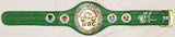 Mike Tyson Autographed World Champion WBC Belt (Smudged) Beckett Witness WX99774