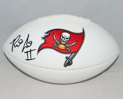 RONALD JONES II AUTOGRAPHED SIGNED TAMPA BAY BUCS BUCCANEERS LOGO FOOTBALL JSA