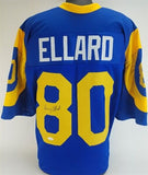 Henry Ellard Signed Los Angeles Rams Throwback Jersey (JSA COA) Wide Receiver