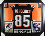 CHAD JOHNSON (Bengals black SKYLINE) Signed Autographed Framed Jersey Beckett