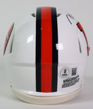Nik Bonitto Autographed Denver Broncos Snowcapped Mini Helmet BAS COA