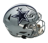 Ezekiel Elliott Signed Dallas Cowboys Speed Flex Authentic NFL Helmet