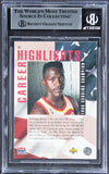 Hawks Dominique Wilkins Authentic Signed 1994 Upper Deck USA #74 Card BAS Slab