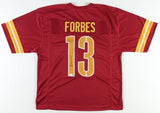 Emmanuel Forbes Signed Washington Commanders Jersey (JSA COA) 2023 1st Round Pck