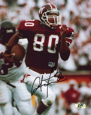 ANTONIO FREEMAN AUTOGRAPHED VIRGINIA TECH HOKIES 8x10 PHOTO COA