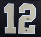 CHRIS OLAVE (Saints black SKYLINE) Signed Autographed Framed Jersey Beckett