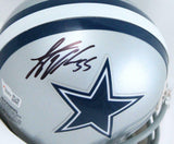 Leighton Vander Esch Autographed Dallas Cowboys Mini Helmet-Fanatics *Black