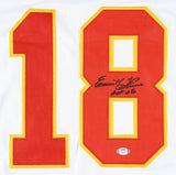 Emmitt Thomas Signed Kansas City Chiefs White Jersey (PSA) Hall of Fame 2008 DB