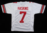 Dwayne Haskins Signed Ohio State Buckeyes Jersey (Beckett COA)