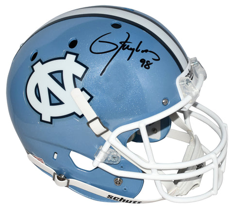 LAWRENCE TAYLOR SIGNED NORTH CAROLINA TAR HEELS FULL SIZE HELMET JSA