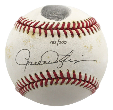 Athletics Rollie Fingers Signed Thumbprint Oal Baseball LE 187/200 BAS #BD23612