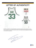 Celtics Larry Bird Signed 1985-86 White Mitchell & Ness Jersey BAS #X71276