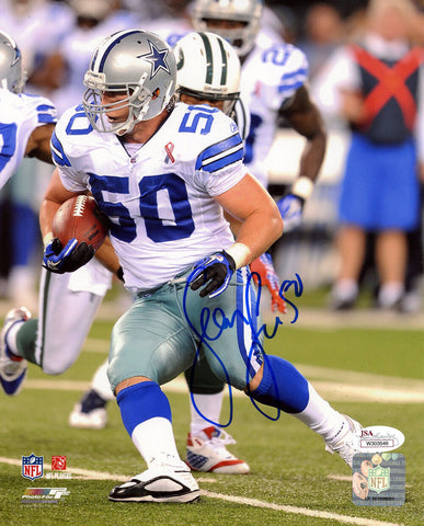 Sean Lee Autographed/Signed Dallas Cowboys 8x10 Photo JSA 48323