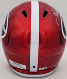 HERSCHEL WALKER AUTOGRAPHED GEORGIA FLASH FULL SIZE SPEED HELMET BECKETT 202153