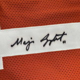 Autographed/Signed Major Applewhite Texas Orange College Football Jersey JSA COA