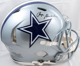 Roger Staubach Signed Cowboys F/S Speed Authentic Helmet-Beckett W Hologram