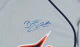 Brent Clevlen Twice Signed Detroit Tigers Russell Athletiic Style Jersey JSA COA