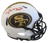 49ers Joe Montana Signed Lunar Full Size Speed Proline Helmet W/ Case Fanatics