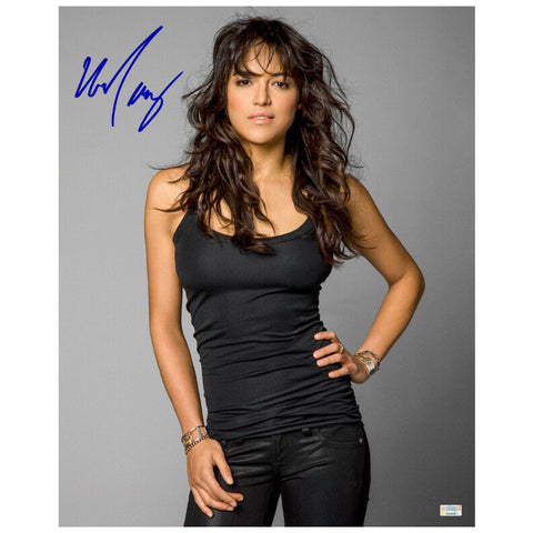 Michelle Rodriguez Autographed Fast and Furious 16x20 Studio Photo