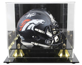 Broncos Steve Atwater Authentic Signed Speed Mini Helmet W/ Case BAS Witnessed