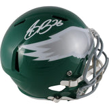 Saquon Barkley Autographed Philadelphia Eagles F/S TB Helmet Beckett 49059