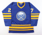 Brad May Signed Buffalo Sabres Jersey (JSA COA) 14th Overall Pick 1990 NHL Draft