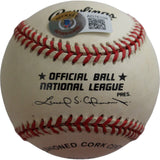 Quinton McCraken Autographed National League Baseball Toned Beckett 44359